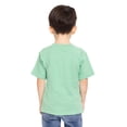 thumbnail image 3 of Wonder Nation Toddler Boy's Short Sleeve Striped Henley T-Shirt, Sizes 12M-5T, 3 of 6