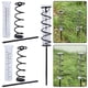thumbnail image 2 of 5/7 Inch Glass Rain Gauge for Outdoor Yard & Garden, Easy-to-Read Glass Tube with Metal Stake, 2 of 5