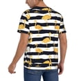 thumbnail image 5 of Haiem Hip Hop Hipster Baseball Jersey Button Down Shirts Sports Uniforms Men Women Jersey(Gold Flamingo,Medium), 5 of 9
