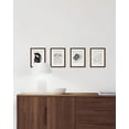 thumbnail image 6 of Haus and Hues 6x8 Walnut Oak Wooden Picture Frame - Set of 4 6x8 Poster Frame - Premium Oak, Vertical Hang, Shatterproof Plexiglass - Ideal for Home, Room, Office (6x8-inch, Walnut, Set of 4), 6 of 6