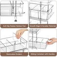 thumbnail image 6 of 3 Tier Clear Bathroom Organizer with Dividers, Multi-Purpose Pull-Out Pantry Organization and Storage, Under Sink Closet Organizers and Storage, Vanity Skincare Cosmetic Organizer Medicine Bins, 6 of 7