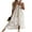 White, variant on Women's Boho Lace Maxi Midi Dress V-Neck Spaghetti Straps Floral Long Dresses Beachwear Sundress