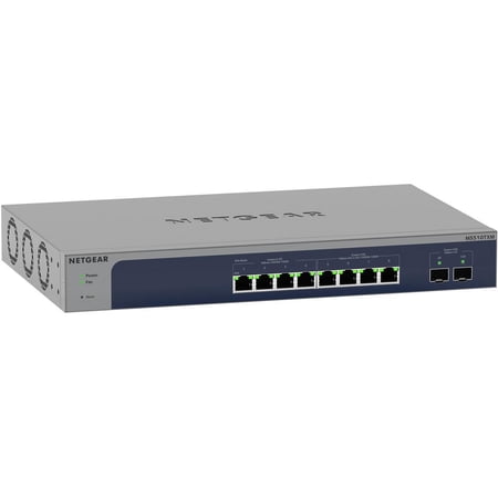 UPC: 0606449152357 | NETGEAR 10-Port Multi-Gigabit/10G Ethernet Smart Managed Pro Switch (MS510TXM) – with 8 x Multi-gig Ports  2 x 10G SFP+  Insight Cloud Management  Desktop/Rackmount  ProSAFE Lifetime Protection
