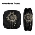 thumbnail image 2 of HELLHERO Black Gold Sun ThemeNon-Slip Cover Backrest Covers Seat Back Covers & Easy Installation Stretchable Material and Sun & Dust Protector for Seniors, 2 of 7