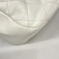 thumbnail image 6 of Pre-Owned Chanel Matelassé Chain Shoulder Bag, Caviar Leather, White, Women's, 6 of 11