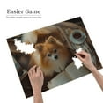 thumbnail image 2 of 500-Piece Wooden Jigsaw Puzzle for Adults - Dog Book Tea Calm Relax , Fun & Challenging Brain Teaser, Stylish Home Decor & Unique Gift, 2 of 7