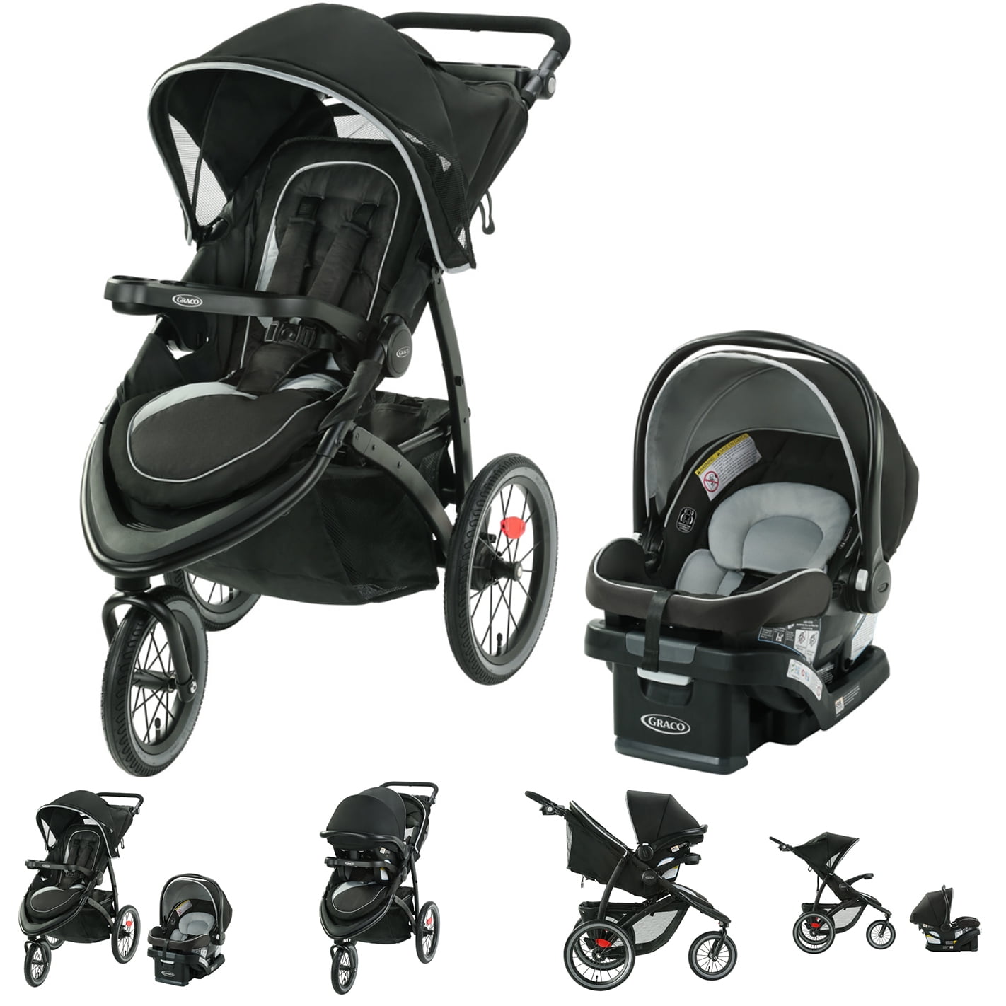graco fastaction sport lx travel system