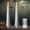 2 Pack Ghost Remote, variant on HaCpiu Flameless Taper Candles with Remote and Timer, 2 Pack Battery Operated LED Taper Candles 3D Wick Plastic Dripping Effect Dinner Wedding Holiday Decor