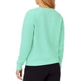 thumbnail image 3 of Fila Womens French Terry Long Sleeve Crewneck Sweatshirt Yucca Medium, 3 of 4