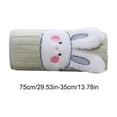 thumbnail image 3 of Uuiauoio Coral velvet Washcloths with Rabbit Pattern, Ultra Soft & Highly Absorbent Face Towels for Bath, Spa & Gym, Soft Feel Fingertip Towels Quick Drying Microfiber Hand Towel, 3 of 6