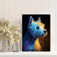 thumbnail image 2 of Abstract West Highland White Terrier Canvas Print, Pet Lover Decor for Living Room Bedroom Office, 2 of 8