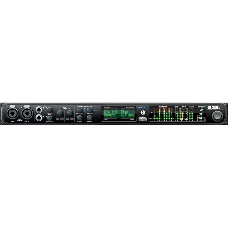 MOTU 828x Digital Audio Recording Interface - Walmart.com