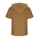 thumbnail image 4 of pstuiky camisetas para hombre, Blusa informal de manga corta con capucha y bolsillo para hombre camisas casuales para hombre m, 4 of 9