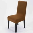 thumbnail image 6 of Dining Chair Stretch Slipcover Wedding Party Decor Seat, Home Chair Covers Set of 6, Parsons Chair Slipcover Chair Covers for Dining Room, Stretch Furniture Protector Covers for Restaurant Hotel Cerem, 6 of 15