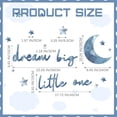 thumbnail image 3 of Decoración para Cuna Briwooody Luna y Estrellas Sueña en Grande Pequeño, 3 of 6