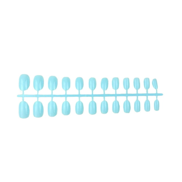 Nail Art Delicate Removable Artificial Tips Extension Fingernails Fashion Wraps Manicure Tools Decoration for Girls Type 17