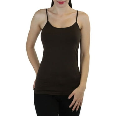 ToBeInStyle Women's Seamless Shaping Spaghetti Strap Camisole