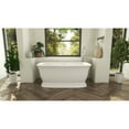 thumbnail image 3 of Dreamline BTADX3267C00 Ascend 67" Free Standing Acrylic Soaking Tub - White, 3 of 5