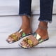 thumbnail image 4 of Sandalias de mujer Wmkox8yii Moda de verano Tacón plano Leopardo Talla 38, 4 of 7