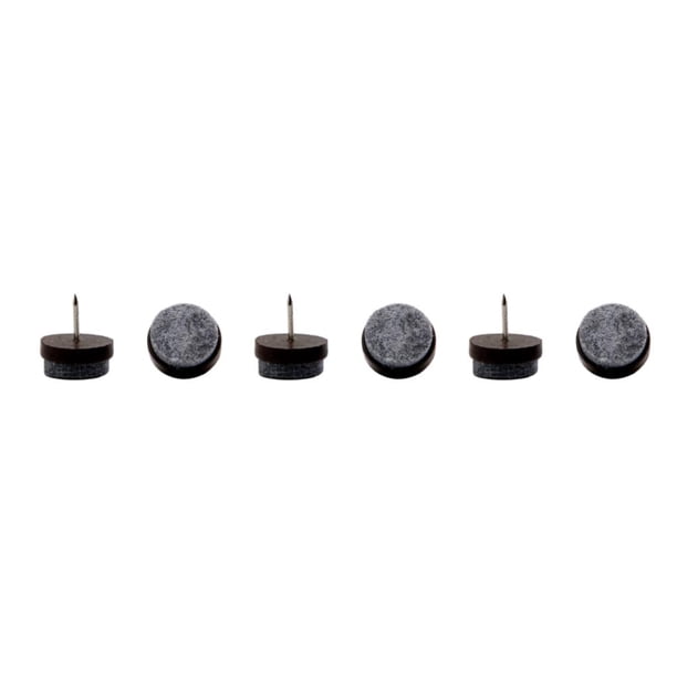 Bearachild 36X deslizador de clavos almohadilla para muebles deslizamiento de fieltro equipo de protección antiarañazos ahorro de espacio Type1 NO1
