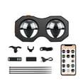 thumbnail image 1 of Bicycle Devil Eye Light Tail Light Devils Eyes Waterproof Bike Lights Night, 1 of 8