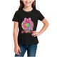 thumbnail image 5 of Blusas y camisas de manga corta con cuello redondo, moda de verano y primavera, para niños, cuello redondo, manga corta, temporada escolar, camiseta estampada, blusa de poliéster para niños, 5 of 5