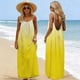 thumbnail image 1 of TaTaai Women's Backless Maxi Sundress Sleeveless Spaghetti Strap Flowy Summer Dress Casual Beach Cover Up Long Slip Dress Gift, 1 of 9