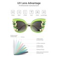 thumbnail image 4 of Gafas de sol Slocyclub Halloween Jeweled Butterfly UV400 para mujer, 4 of 7