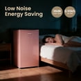 thumbnail image 6 of BANGSON 3.2 Cu.Ft Mini Fridge with Freezer, Small Refrigerator with Adjustable Door - 5-Temp Control, Energy Efficient, Low Noise for Bedroom, Dorm, Office, Pink, 6 of 6