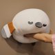 thumbnail image 2 of 35/45cm Chubby Sleepy Birds Stuffed Tit Sparrow Kiwi Yellow Chick Plush Lifelike Animal Sofa Backrest Comforting Kids Presentsparrow35cm Deng Xun unisex, 2 of 2