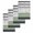 Green, variant on Blue Brown Stripes Kitchen Dish Towels for Drying Dishes Set of 3, Abstract Geometric Spring Flowers Country Waffle Weave Microfiber Hand Tea Bathroom Towels Quick Dry & Absorbent Towel 12x12