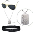 thumbnail image 3 of Disfraz de piloto de caza 3T 4T con gafas de sol para niños, 3 of 8