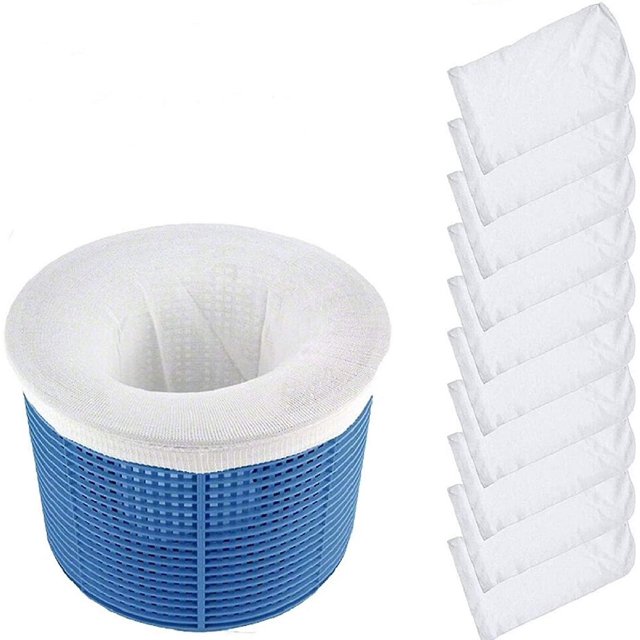 Calcetines para skimmer de piscina YONGSHENG 10 piezas para filtros cestas y skimmers