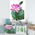 thumbnail image 3 of Designart 'Ancient Pink Lotuses In The Pond VI' Traditional Framed Art Print, 3 of 4
