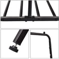 thumbnail image 5 of Metal Garment Rack Heavy Duty Clothes Stand Rack with Top Rod and Lower Storage Shelf Industrial Clothes Rack for Indoor Bedroom - Black, 5 of 5