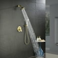 thumbnail image 2 of 5 Functions Complete Shower System with Rough-in Valve, 2 of 5