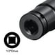 thumbnail image 4 of Socket de impacto profundo de 27 mm con un tamaño de 1/2" de Uxcell, acero CR-V tratado térmicamente, longitud de 3.15", 4 of 5