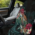 thumbnail image 4 of XYZCANDO Hawaiian Sea Turtle & Hibiscus Floral Print Soft Towel Car Seat Cover for Hiking Running, Sweatproof Protecting Your Seats Car Seat Towel Cover, 4 of 11