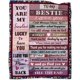 thumbnail image 1 of LHSHID to My Best Friends Blanket Birthday Gifts for Best Friend Women Bestie Blanket Friendship Gifts for Women Friend Inspiration Blanket Christmas Thanksgiving Gifts Blanket 50"x60", 1 of 7
