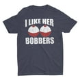 thumbnail image 4 of Distressed Funny Fishing Shirt I Like Her Bobbers, 4 of 4