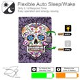 thumbnail image 3 of iPad 9.7" 6th/5th Gen 2018/2017 Case, iPad Air 2/Air 1 Case, Allytech Multi-Angle Viewing Stand Wallet Card Holder PU Leather Scratch Resistant Cover for iPad 6 2018/iPad 5 2017/Air 2 1, Skeleton, 3 of 6