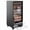 Black, variant on WOPITUES Rolling Storage Cart with 10 Drawers, Wood Craft Storage Cart, Makeup organizer with 10 Dividers, White