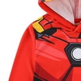 thumbnail image 3 of Marvel Avengers Iron Man Long Sleeve Hooded Shirt (Boys), Sizes 4-20, 3 of 8