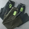 thumbnail image 3 of Langgg Pantalon Coquille Randonnée Pantalon de Camping Protecteur Polyvalent Salopette Multi-Poches Solidité Équipement de Chasse Kaki 4TG, 3 of 9