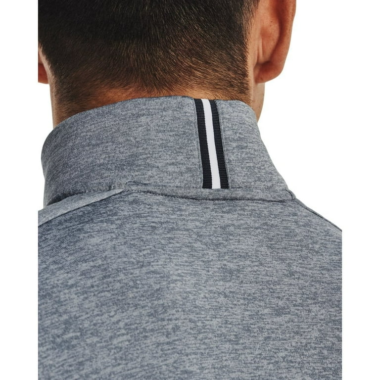 Under Armour Playoff 1/4 Zip Golf Pullover - Steel/Mod Grey