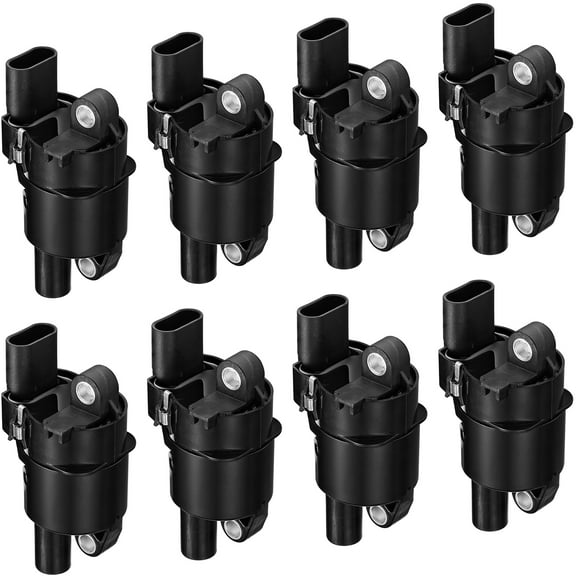 BDFHYK Ignition Coil Pack Compatible with Buick LaCrosse Rainier Cadillac Escalade ESV EXT Chevrolet Avalanche Camaro GMC Canyon Envoy Hummer 1500 2500 3500 V8 5.3L 6.0L Coil for UF414 C1512 Set of 8