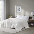thumbnail image 1 of Madison Park Frais Filé Coton Couverture Crème Pleine/queen, 1 of 5