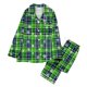 thumbnail image 4 of Puyaiuu Women 2 Piece Christmas Satin Pajama Set Cute Print Long Shirt Loose Shorts Matching Set Loungewear Gift, 4 of 7