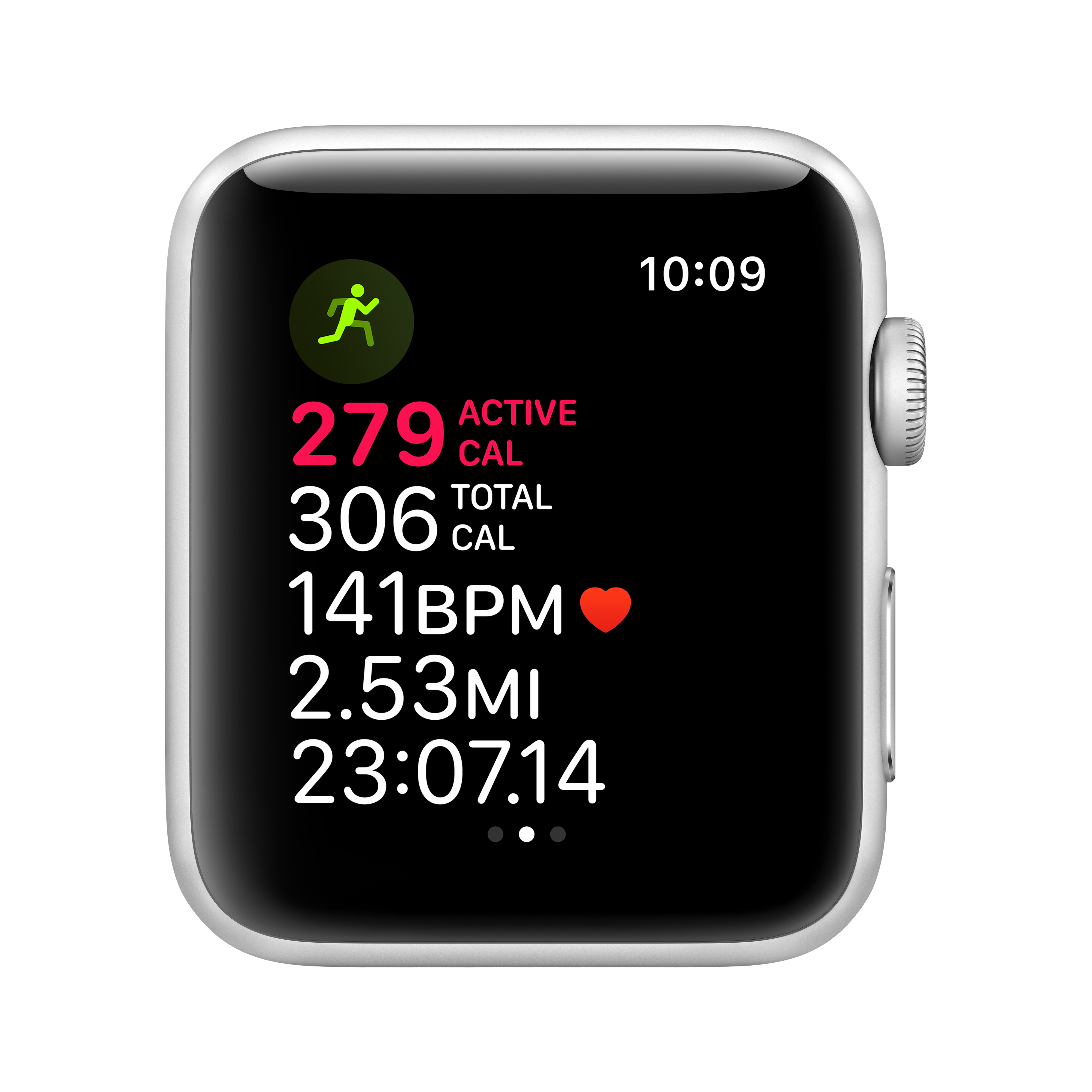 Apple Watch Series 3 GPS Silver - 42mm - White Sport Band - image 4 of 6