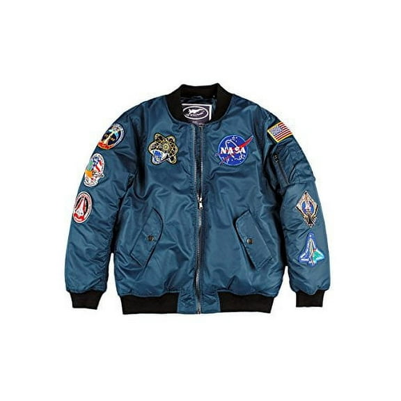 Up and Away NASA Space Shuttle Jacket Size Medium